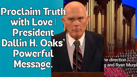 President Dallin H. Oaks .